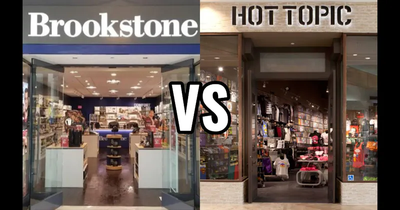 Brookstone vs. Hot Topic