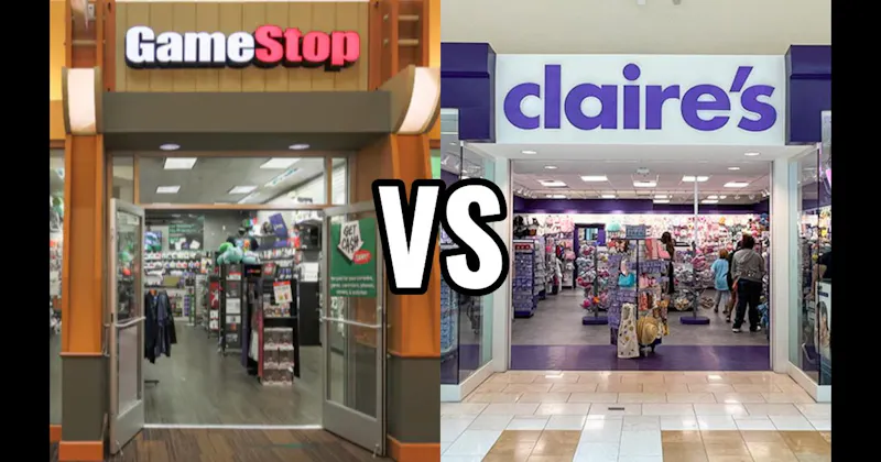 Claire’s vs. GameStop