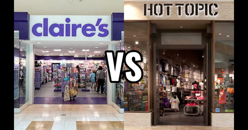 Claire’s vs. Hot Topic