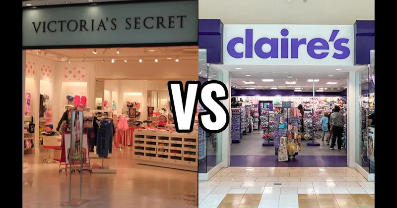 Claire’s vs. Victoria’s Secret / PINK