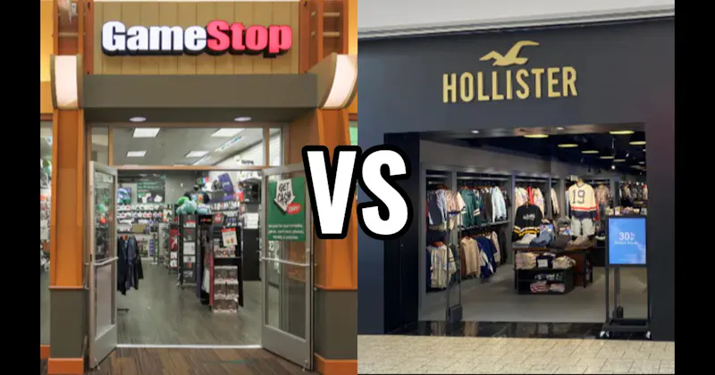 GameStop vs. Hollister Co.