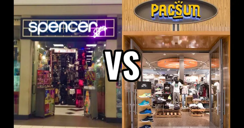PacSun vs. Spencer’s Gifts