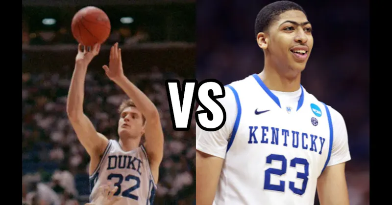 Anthony Davis vs. Christian Laettner