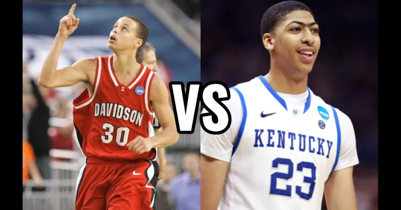 Anthony Davis vs. Stephen Curry