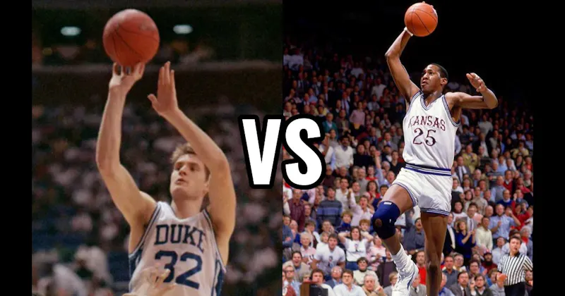 Christian Laettner vs. Danny Manning