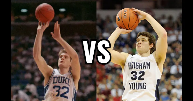 Christian Laettner vs. Jimmer Fredette