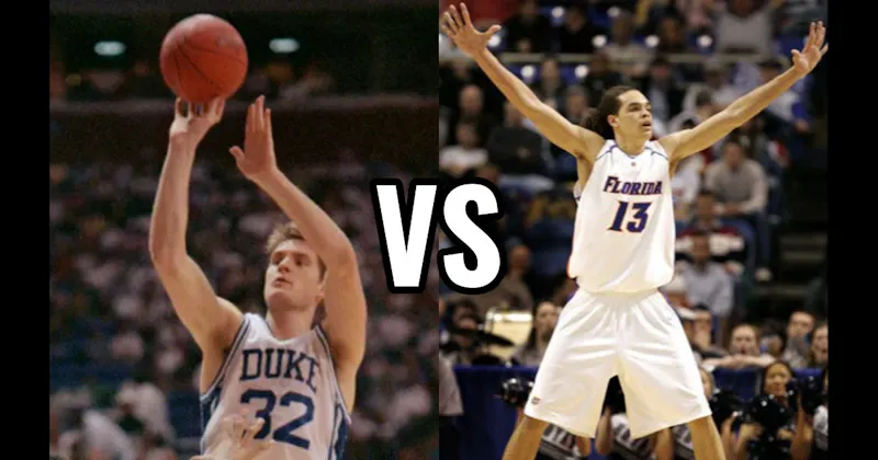 Christian Laettner vs. Joakim Noah