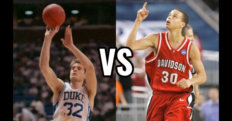 Christian Laettner vs. Stephen Curry