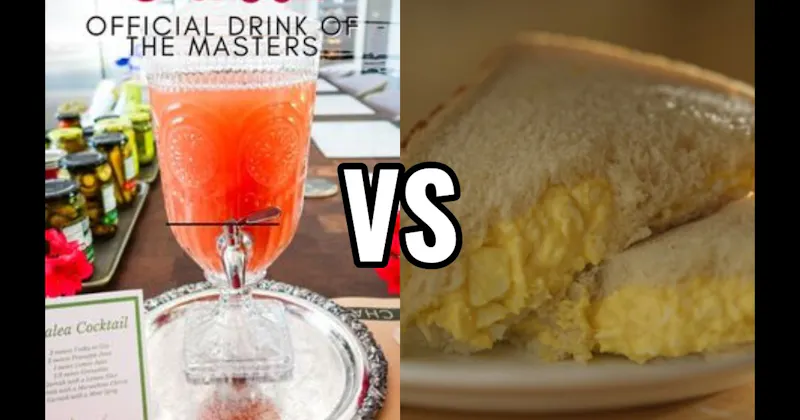 Azalea Cocktail vs. Egg Salad Sandwich