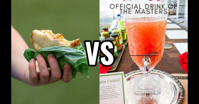 Azalea Cocktail vs. Pimento Cheese Sandwich