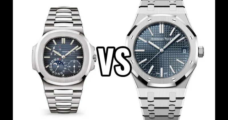 Audemars Piguet Royal Oak (M) vs. Patek Philippe Nautilus