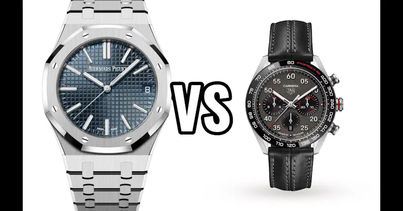 Audemars Piguet Royal Oak (M) vs. Tag Heuer Carrera
