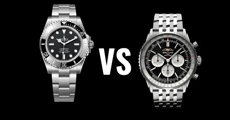 Breitling Navitimer vs. Rolex Submariner