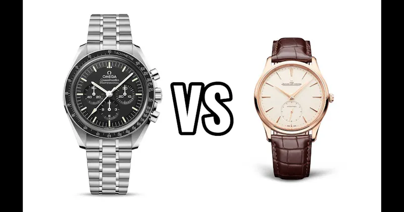 Jaeger-LeCoultre Master Ultra Thin vs. Omega Speedmaster Professional “Moonwatch”