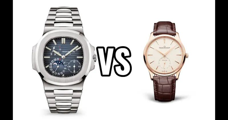 Jaeger-LeCoultre Master Ultra Thin vs. Patek Philippe Nautilus