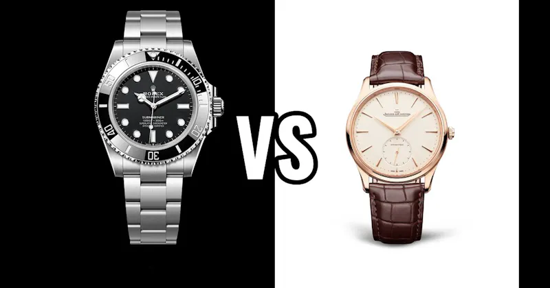 Jaeger-LeCoultre Master Ultra Thin vs. Rolex Submariner