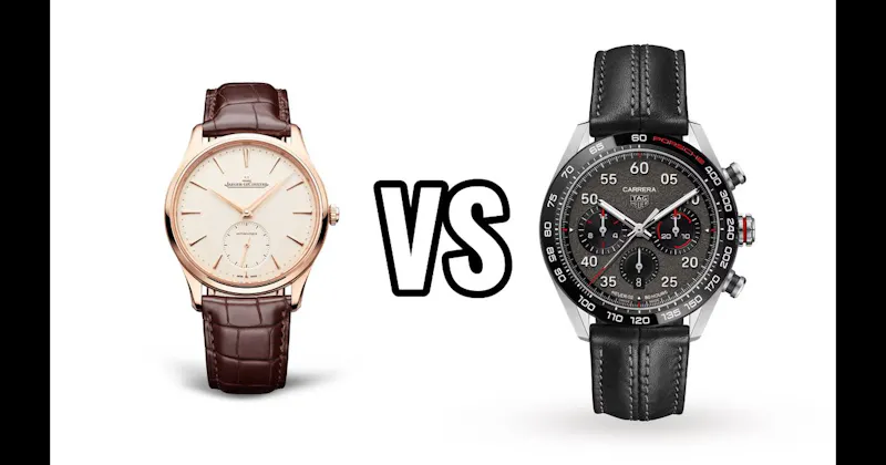 Jaeger-LeCoultre Master Ultra Thin vs. Tag Heuer Carrera