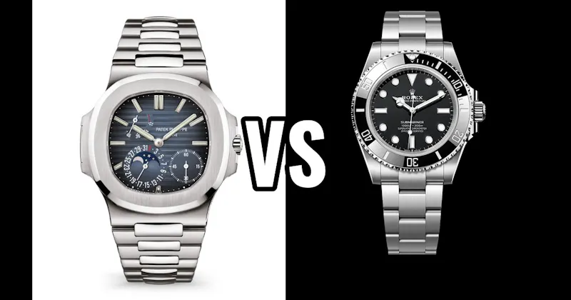 Patek Philippe Nautilus vs. Rolex Submariner