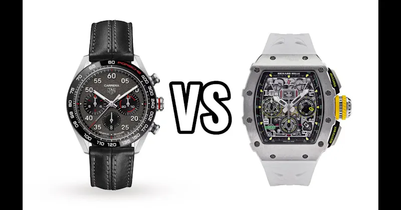 Richard Mille RM 11 vs. Tag Heuer Carrera