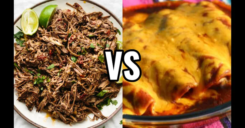 Barbacoa vs. Enchiladas