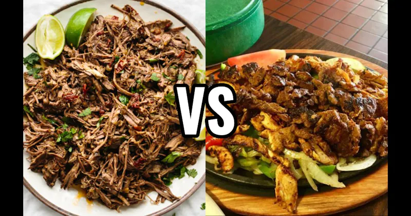 Barbacoa vs. Fajitas