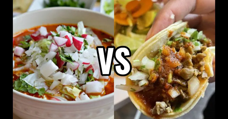 Pozole vs. Tacos