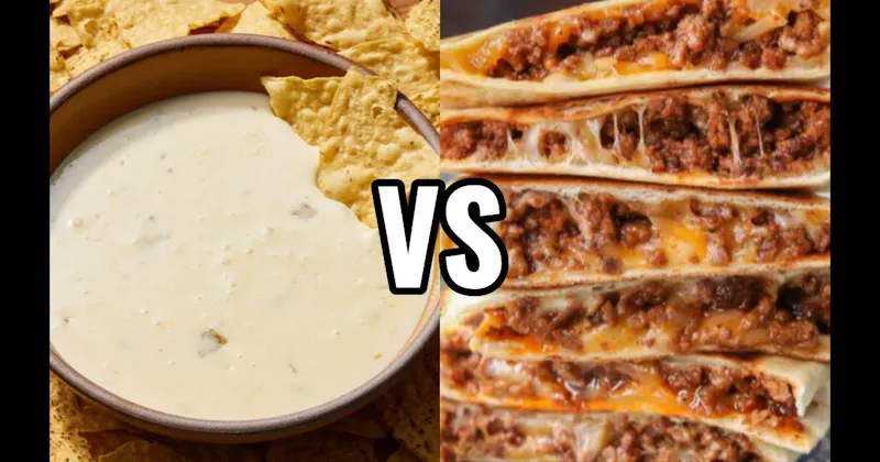 Quesadillas vs. Queso