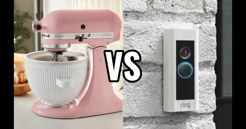 KITCHENAID STAND MIXER vs. RING DOORBELL