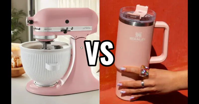 KITCHENAID STAND MIXER vs. STANLEY TUMBLER