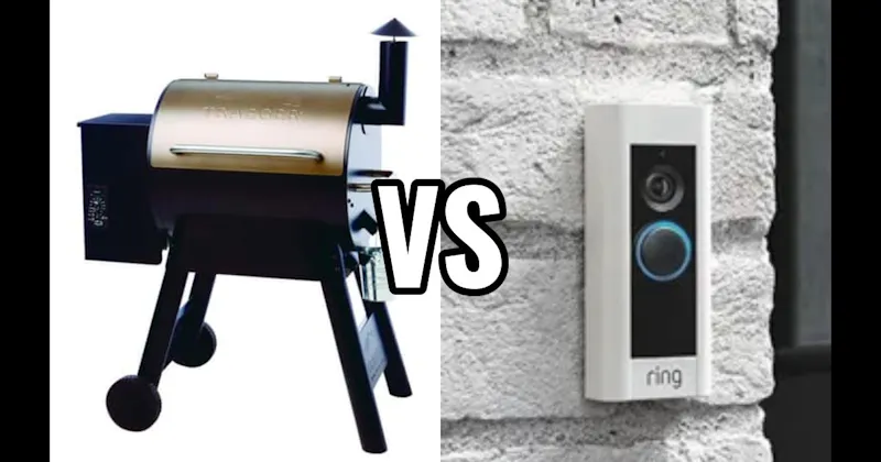RING DOORBELL vs. TRAEGER GRILL