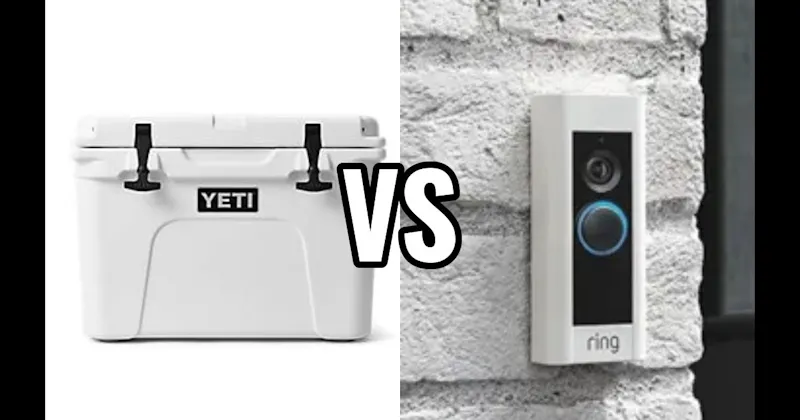 RING DOORBELL vs. YETI COOLER
