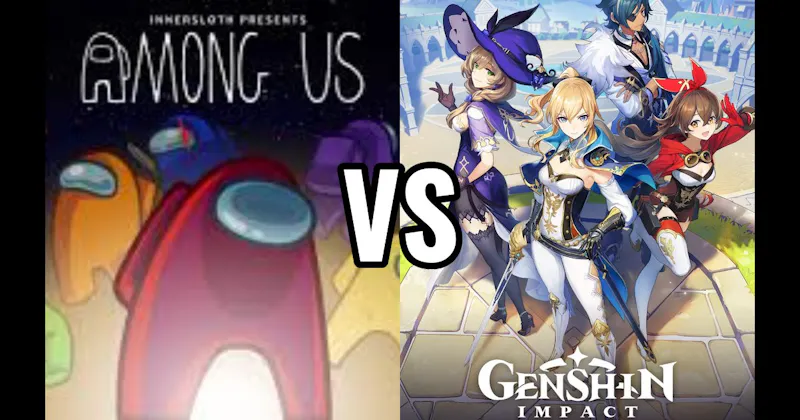 Among Us vs. Genshin Impact