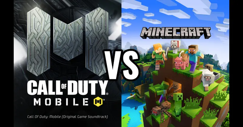 Call of Duty Mobile vs. Minecraft Pocket Edition