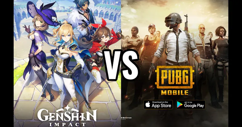 Genshin Impact vs. PUBG Mobile