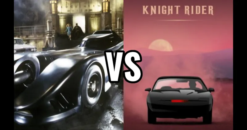 Batmobile (Batman) vs. K.I.T.T. (Knight Rider)