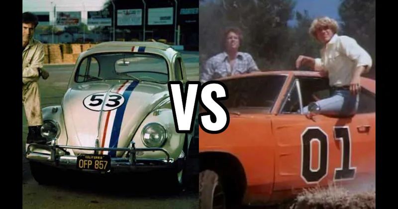 General Lee vs. Herbie (The Love Bug)