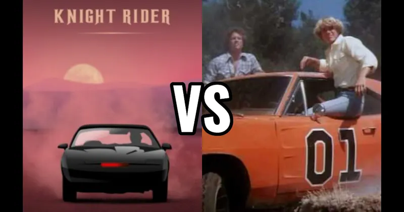 General Lee vs. K.I.T.T. (Knight Rider)