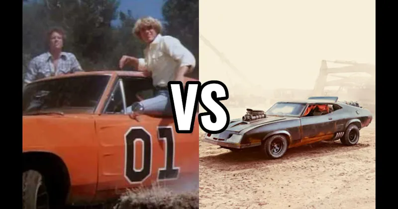 General Lee vs. Mad Max Interceptor
