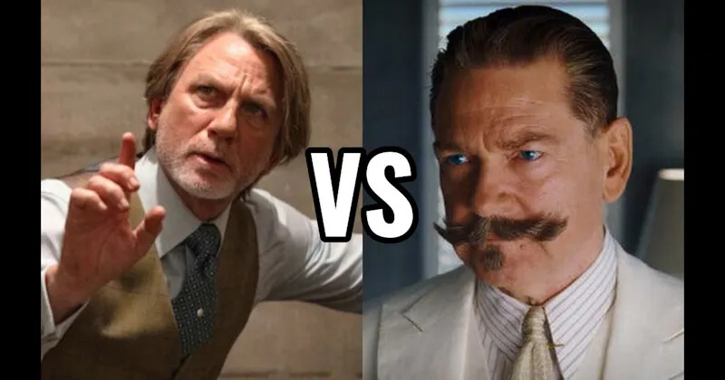 Benoit Blanc (Knives Out) vs. Hercule Poirot (Murder on the Orient Express)