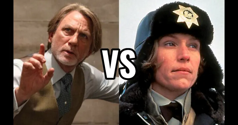 Benoit Blanc (Knives Out) vs. Marge Gunderson (Fargo)