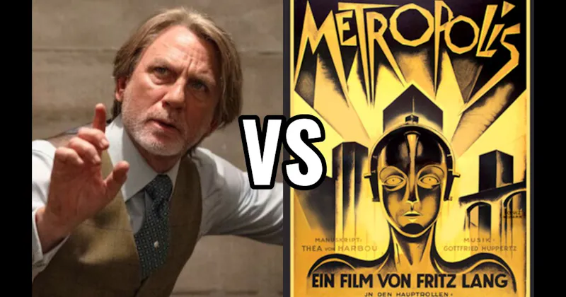 Benoit Blanc (Knives Out) vs. Metropolis (1927)