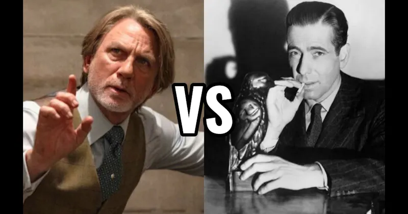 Benoit Blanc (Knives Out) vs. Sam Spade (Maltese Falcon)