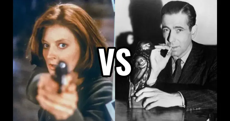 Clarice Starling (Silence of the Lambs) vs. Sam Spade (Maltese Falcon)