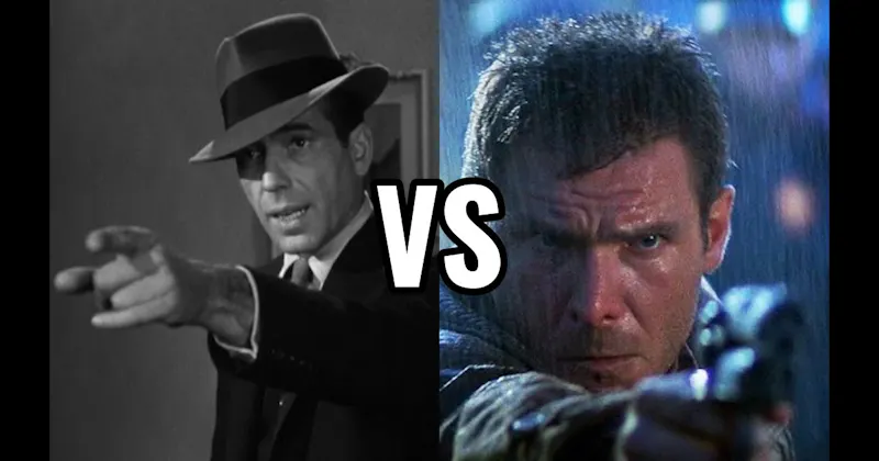 Deckard (Blade Runner) vs. Philip Marlowe (The Big Sleep)
