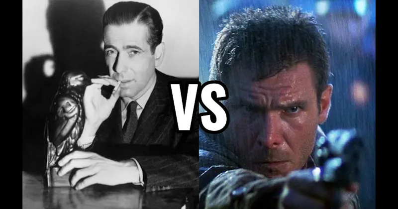 Deckard (Blade Runner) vs. Sam Spade (Maltese Falcon)