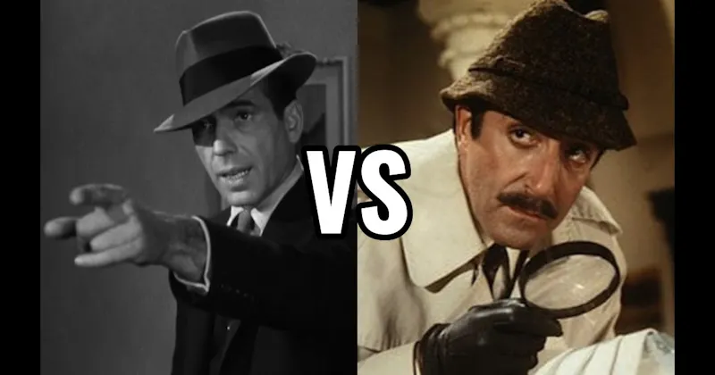 Jacques Clouseau (Pink Panther) vs. Philip Marlowe (The Big Sleep)