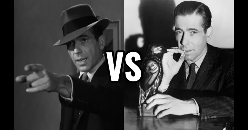 Philip Marlowe (The Big Sleep) vs. Sam Spade (Maltese Falcon)