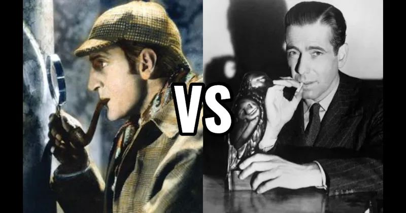 Sam Spade (Maltese Falcon) vs. Sherlock Holmes