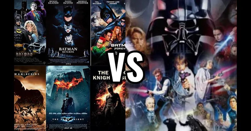 Batman Movies vs. Star Wars Movies