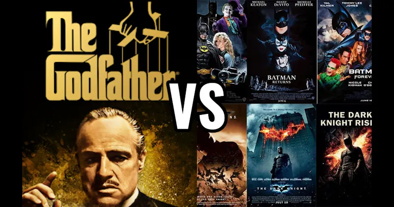 Batman Movies vs. The Godfather Movies